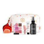 Buy Swiss Beauty 4-in-1 Festive Makeup Kit | Waterproof Lipstick | Paspport Palette for Face & Eyes | Long-Lasting Makeup Fixer | Makeup Primer 83gm - Purplle