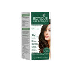 Buy Biotique Bio Herbcolor 3N Darkest Brown (50 g +110 ml) - Purplle