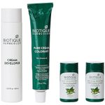 Buy Biotique Bio Herbcolor 4N Brown (50 g + 110 ml) - Purplle