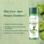 Buy Biotique Green Apple Shine & Gloss Shampoo With Conditioner 190Ml - Purplle