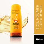 Buy L'Oreal Paris 6 Oil Nourish Hair Care Duo (6 Oil Nourish Shampoo (180 ml), 6 Oil Nourish Conditioner (180 ml)) - Purplle