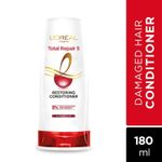 Buy L'Oreal Paris Total Repair 5 Smoothing Hair Care Power Combo ( Total Repair 5 Serum (80 ml), Total Repair 5AA Restoring Conditioner (180 ml)) - Purplle