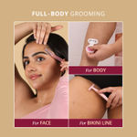 Buy Carmesi Facial Razor (Pack of 3), Body Razor Mini (Pack of 1) & Bikini Razor (Pack of 1) - Purplle