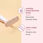 Buy Carmesi Body Razor Mini (Pack of 1) & Bikini Razor (Pack of 1) - Purplle