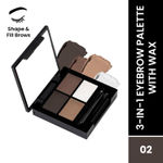 Buy Swiss Beauty Eyebrow Palette - 02 5 gm - Purplle