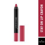 Buy Swiss Beauty Stay on Matte Crayon Lipstick SB-214-07 (Crayon) 3.5g - Purplle