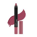 Buy Swiss Beauty Stay on Matte Crayon Lipstick SB-214-18 (Crayon) 3.5g - Purplle