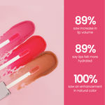 Buy Swiss Beauty Plump-Up Wet Lip Gloss for Glossy and Fuller Lips 1-Barely There 2 ml - Purplle