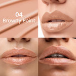 Buy Swiss Beauty Plump-Up Wet Lip Gloss for Glossy and Fuller Lips 4-Browny Point 2 ml - Purplle