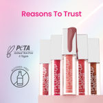 Buy Swiss Beauty Plump-Up Wet Lip Gloss for Glossy and Fuller Lips 4-Browny Point 2 ml - Purplle
