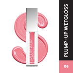 Buy Swiss Beauty Plump-Up Wet Lip Gloss for Glossy and Fuller Lips 6-Spicy Cinnamon 2 ml - Purplle