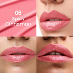 Buy Swiss Beauty Plump-Up Wet Lip Gloss for Glossy and Fuller Lips 6-Spicy Cinnamon 2 ml - Purplle