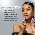 Buy Swiss Beauty Plump-Up Wet Lip Gloss for Glossy and Fuller Lips 9-Berrilicious 2 ml - Purplle