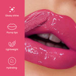 Buy Swiss Beauty Plump-Up Wet Lip Gloss for Glossy and Fuller Lips 11-Pink sin 2 ml - Purplle