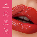 Buy Swiss Beauty Plump-Up Wet Lip Gloss for Glossy and Fuller Lips 12-Point The Town 2 ml - Purplle