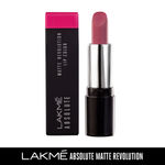 Buy Lakme Absolute Matte Revolution Lip Color - Mauve Mania 204 (4 gm) - Purplle