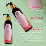 Buy Curl Cure Untangled - Shampoo with Coconut and Lavender | 100% Sulphate Free | All Hair Types - 200ml - Purplle