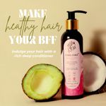 Buy Curl Cure Hydrate Don't Hate - Intensive Hydration Conditioner / Hair Mask with Avocado and Aloe Vera | 100% Sulphate/Paraben Free | For all Hair Types -200ml - Purplle