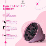 Buy Curl Cure Drying duo! Microfiber Towel + Hair Diffuser - Purplle