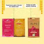 Buy Alps Goodness Festive Pack Combo With Dragon Fruit, Gold Facial Kit & Beetroot Powder | Festive Combo | Facial Kit & beetroot powder | Best for glowing skin | Super savings pack | Best gift for women - Purplle