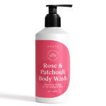 Buy Arata Deep Moisturising Body Wash For Dry, Flaky & Normal Skin | With Rose & Patchouli | Long lasting fragrance | Intense Hydration, Freshness and Deep Cleansing | For Men & Women | 300 ML - Purplle