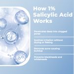 Buy Arata 1% Salicylic Acid Body Wash For Body Acne & Bumpy Skin | Exfoliates & Deep cleanses skin | For all skin types | Body Shower Gel - 300 ml - Purplle