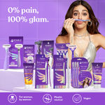 Buy Bombay Shaving Company GlamUP beauty razor | Reusable & painless face razor | Pack of 3  - Purplle