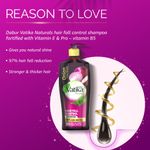 Buy Dabur Vatika Onion Hair Fall Control Shampoo - 1 ltr | Up to 97% Hair Fall Reduction I With Onion and Saw Palmetto I No Nasties Shampoo | Fortified with Vitamin E & Pro-Vitamin B5 - Purplle