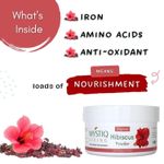Buy Mystiq Living Hibiscus Powder (100 Gm) for hair mask, face mask or pack, Pure Gudhal Powder, Organic Hibiscus Flower Powder for dull hair & dry scalp 100% Natural - Purplle