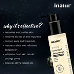 Buy Inatur Charcoal Face Wash (100 ml) - Purplle