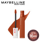 Buy Maybelline New York Super Stay Matte Ink Liquid Lipstick - Globe Trotter 135 (5 gm) - Purplle