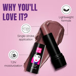 Buy Elle18 Color Pop Matte Lip Color, Mauve Date, (4.3 gm) - Purplle