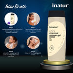 Buy Inatur Charcoal Shower Gel- 400 ml - Purplle