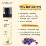 Buy Inatur Foot Spray- 100 ml - Purplle