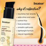 Buy Inatur Argan Hair Serum- 50 ml - Purplle
