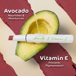 Buy Mamaearth Moisture Matte Longstay Lipstick with Avocado Oil & Vitamin E for 12 Hour Long Stay-01 Carnation Nude (3 g) - Purplle