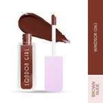 Buy London Girl liquid lipstick for women, long lasting lipstick | waterproof lipstick | matt lipstick, Transfer proof and Waterproof, Lasts Up to 12 hours (06 Windsor - Brown Nude)3.5ml - Purplle