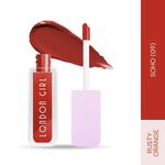 Buy London Girl liquid lipstick for women, long lasting lipstick | waterproof lipstick | matt lipstick, Transfer proof and Waterproof, Lasts Up to 12 hours (09 Soho - Rusty Orange)3.5 ml - Purplle