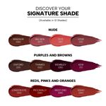 Buy London Girl liquid lipstick for women, long lasting lipstick | waterproof lipstick | matt lipstick, Transfer proof and Waterproof, Lasts Up to 12 hours (09 Soho - Rusty Orange)3.5 ml - Purplle