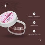 Buy London Girl Lip and Cheek Tint | cream blush | lip tint | cheek tint for women | enriched with Vitamin-E and Communis Seed Oil - Paraben, Sulphate and SLS free (04 Peppa Brown)8 gm - Purplle