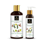 Buy Good Vibes Amla & Shikakai Strengthening Shampoo + Conditioner | Hair Growth, Shine |(Free 120 ml Conditioner) - Purplle
