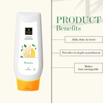 Buy Good Vibes Banana Shine Shampoo + Conditioning, Hair Shine Solution (Free 200 ml Conditioner) - Purplle