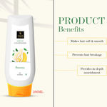 Buy Good Vibes Banana Shine Shampoo + Conditioning, Hair Shine Solution (Free 200 ml Conditioner) - Purplle