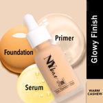 Buy NY Bae Korean Glow Skin Combo | Highlighter | Foundation | Skin Tint | Moisturizer | Glowy Finish | Fair Skin | Everyday Makeup Kit - Purplle