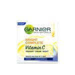 Buy Garnier Bright Complete VITAMIN C YOGHURT Night Cream, 40g - Purplle