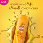 Buy Sunsilk Nourishing Soft & Smooth Shampoo With Egg Protein, Almond Oil &Vitamin C For 2X Smoother and Softer Hair, 360 ml - Purplle