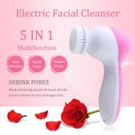 Buy Trendzie Skin Care Face Cleansing Silicone Facial Brush For Deep Cleaning Pore I Scrubber I Gentle Exfoliation I Face Massager I Skin Tool (Assorted Color) - Purplle