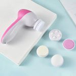 Buy Trendzie Skin Care Face Cleansing Silicone Facial Brush For Deep Cleaning Pore I Scrubber I Gentle Exfoliation I Face Massager I Skin Tool (Assorted Color) - Purplle