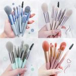 Buy Professional Makeup Brush Set Soft Blusher I Eyeshadow Brush I Concealer Brushes I Portable Cosmetic Applicators I Pack Of 8-PCS (Assorted Color) - Purplle