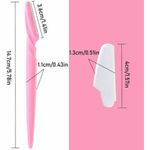 Buy Trendzie Skin Care Facial Hair/Eyebrow Hair Razor Epilation Tool for Women Pack of 3 (Assorted Color) - Purplle